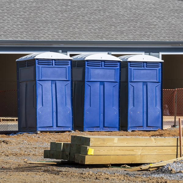what is the maximum capacity for a single porta potty in Vero Beach FL
